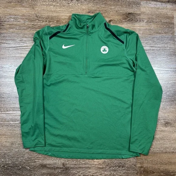 Nike Green Half-Zip Sweatshirt - Picture 2 of 7